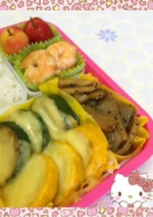 お弁当に〜ズッキーニ〜(o˘◡˘o)♡-レシピのメイン写真