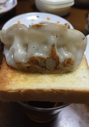 餃子トースト-レシピのメイン写真