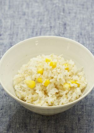 とうもろこしとしらすのご飯-レシピのメイン写真