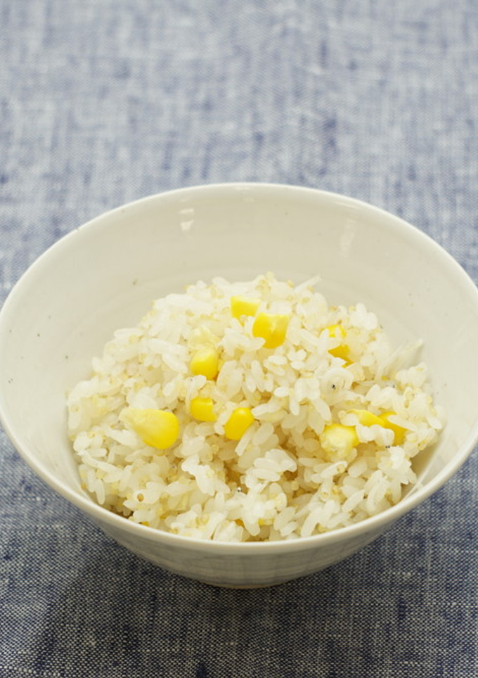とうもろこしとしらすのご飯-レシピのメイン写真