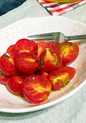 簡単もう一品のトマトのマリネ-レシピのメイン写真