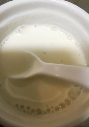 離乳食と一緒に。飲む豆乳ヨーグルト-レシピのメイン写真
