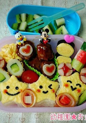 七夕にもいいかも♪キラリンお星様弁当☆-レシピのメイン写真