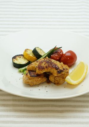 タンドリーチキンと夏野菜のグリル-レシピのメイン写真