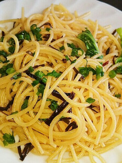 塩昆布とパスタだけ‼ 簡単 和風パスタ-レシピのメイン写真