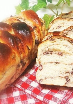 シート不要！極上粒あんの折り込みパン-レシピのメイン写真