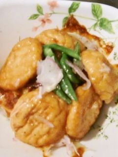 魚河岸揚げ+いんげん+玉ねぎのチーズ焼き-レシピのメイン写真
