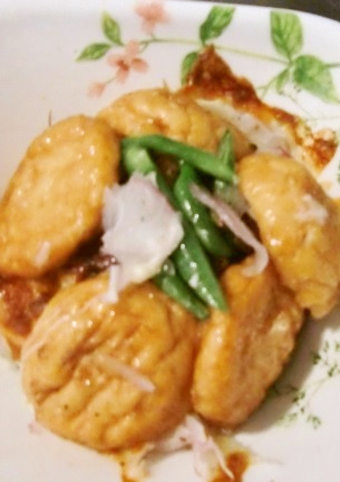 魚河岸揚げ＋いんげん＋玉ねぎのチーズ焼き-レシピのメイン写真