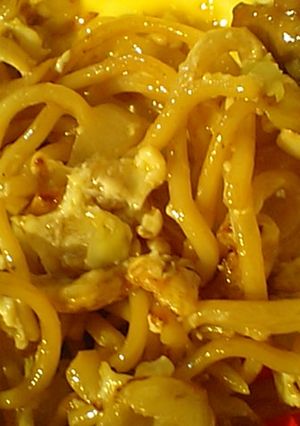 焼きそばカルボナーラ-レシピのメイン写真