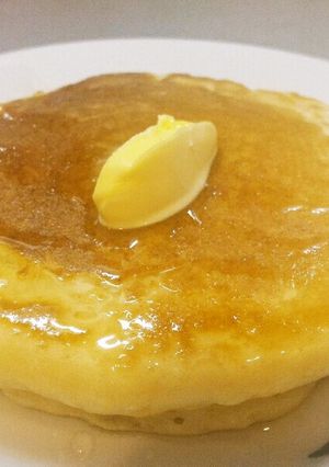分厚いふわふわ豆腐ホットケーキ◆ヘルシー-レシピのメイン写真