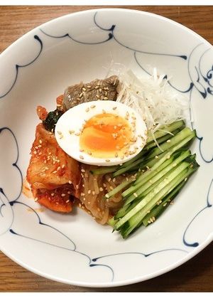 ノンオイル☆白滝(しらたき)ビビン麵 -レシピのメイン写真
