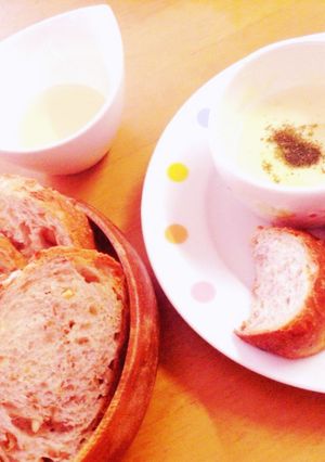 くるみフランスパンのおやつ-レシピのメイン写真