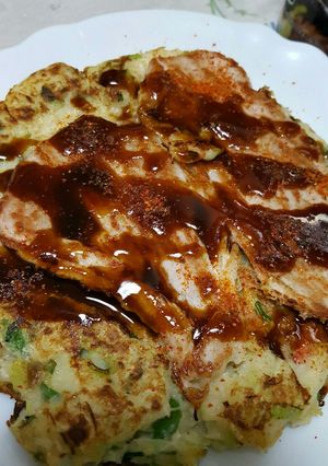 ヘルシーなお好み焼き-レシピのメイン写真