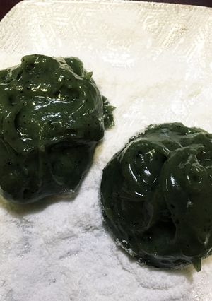 超簡単！ よもぎのもっちもち団子-レシピのメイン写真