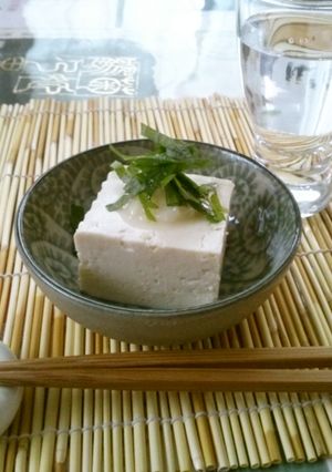 とりあえずのお通し冷奴-レシピのメイン写真