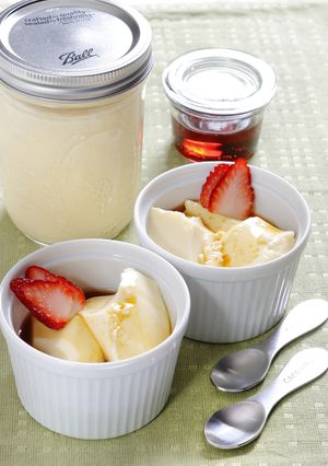 もちつき機で簡単★カスタードプディング-レシピのメイン写真