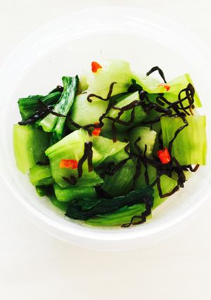 簡単！チンゲン菜の常備おかず-レシピのメイン写真