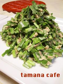 マヨ風味♪にらツナサラダ♪-レシピのメイン写真