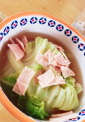 ズボラ キャベツの食べるスープ-レシピのメイン写真
