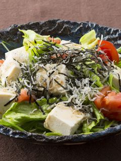 豆腐とジャコのサラダ-レシピのメイン写真