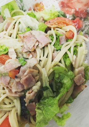 冷製クリームパスタ-レシピのメイン写真
