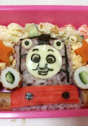 キャラ弁 トーマス-レシピのメイン写真