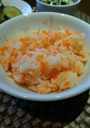 カロチンたっぷり！にんじんごはん-レシピのメイン写真