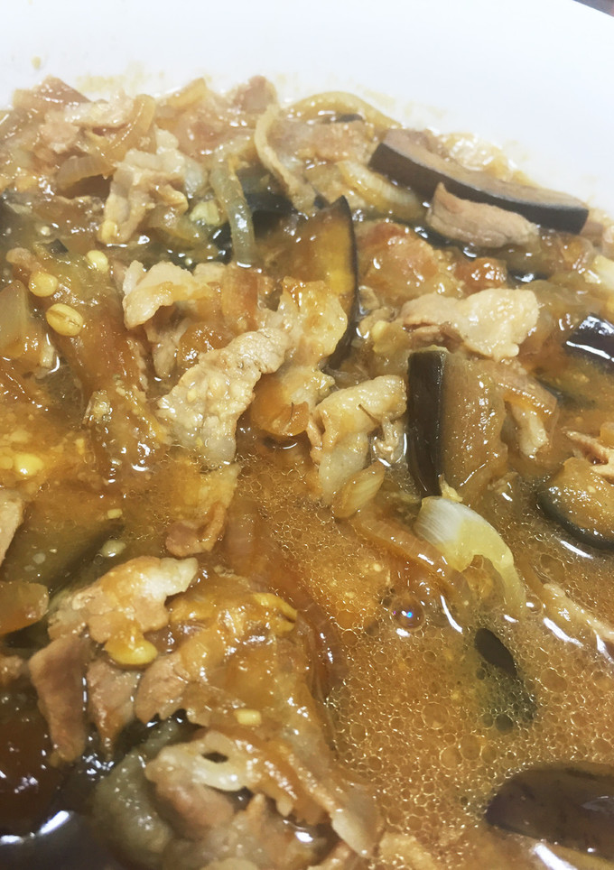 茄子と豚肉の味噌炒め-レシピのメイン写真