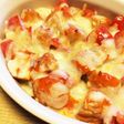 魚河岸あげ®とお餅のトマトグラタン