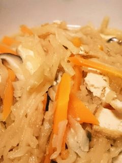 簡単切り干し大根の煮物☆作り置きおかず♪-レシピのメイン写真