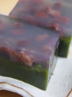 抹茶小豆ようかん-レシピのメイン写真