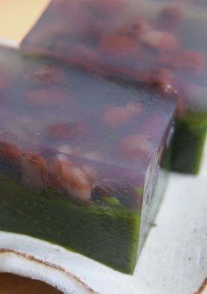 抹茶小豆ようかん-レシピのメイン写真