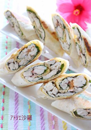 梅紫蘇風味♪ヘルシー✿鶏ささみの春巻き✿-レシピのメイン写真