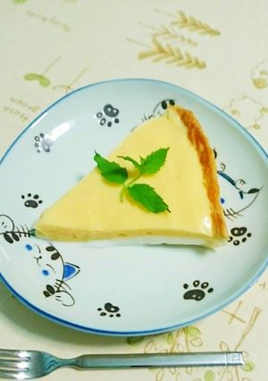 チーズレモンカスタードシフォンパイ-レシピのメイン写真