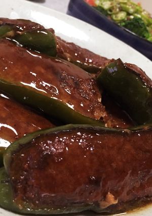 ◎ソースが美味しい♡ピーマンの肉詰め-レシピのメイン写真
