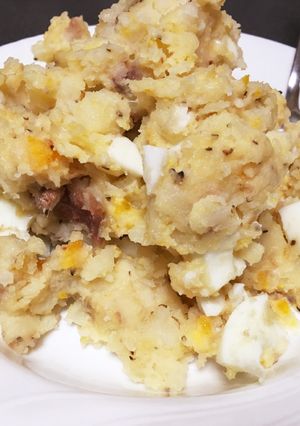 居酒屋風アンチョビのポテトサラダ-レシピのメイン写真