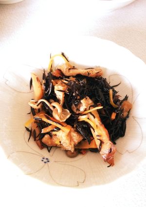 レンジで1発！わたしのひじき煮☆-レシピのメイン写真