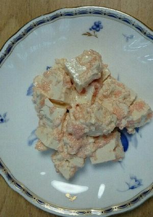 豆腐のタラコマヨネーズ和え 簡単-レシピのメイン写真
