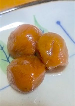 〓炊飯梅シロップの梅をリメイク＊減塩梅風-レシピのメイン写真