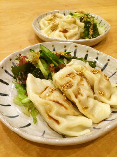 水餃子で冷しゃぶサラダ-レシピのメイン写真
