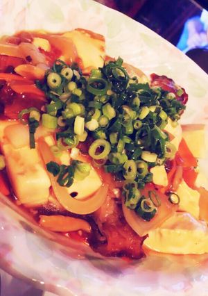 豆腐と余った唐揚げの野菜たっぷり甘酢あん-レシピのメイン写真