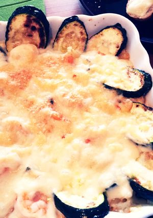 海老とズッキーニの豆腐グラタン-レシピのメイン写真