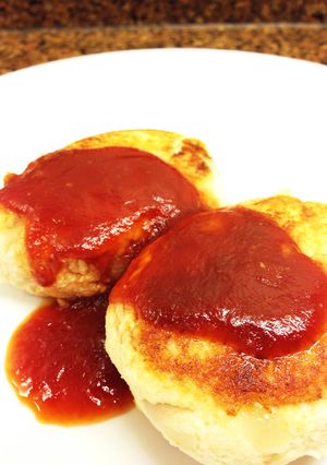 豆腐andおからチーズinハンバーグ♪-レシピのメイン写真