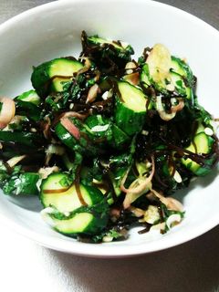 きゅうりと塩昆布の和え物-レシピのメイン写真