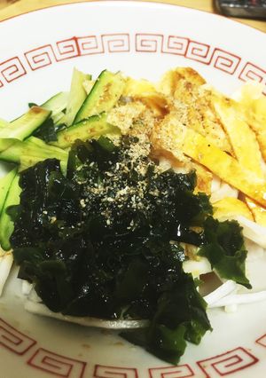 麺なし！冷やし中華風サラダ☆ラ王-レシピのメイン写真