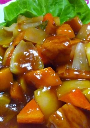 魚河岸揚げで酢豚もどき-レシピのメイン写真