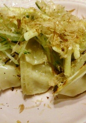 胡瓜おかかチーズのせ！餃子-レシピのメイン写真
