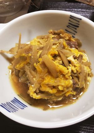 柳川風 牛肉とごぼうの煮物-レシピのメイン写真