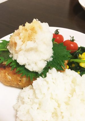 さっぱりおろしそバーグ！！-レシピのメイン写真