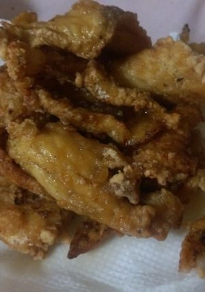 鯛の腹骨竜田揚げ-レシピのメイン写真